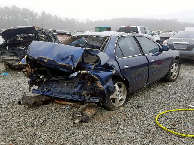 19UUA56663A046536 - 2003 ACURA 3.2TL BLUE photo 4