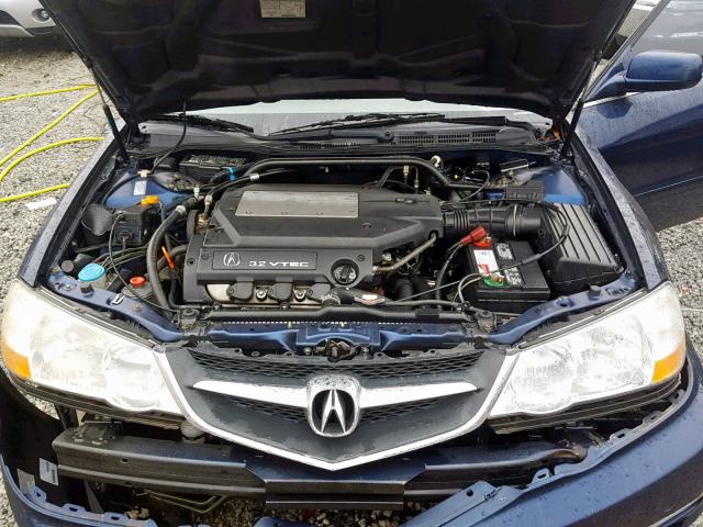 19UUA56663A046536 - 2003 ACURA 3.2TL BLUE photo 7