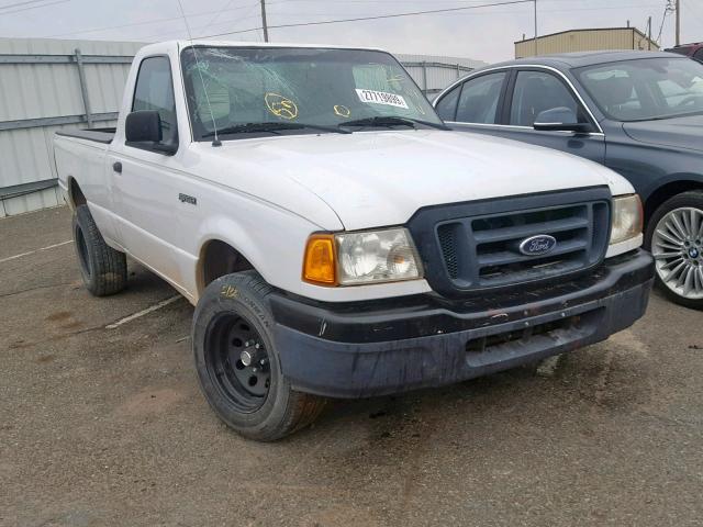 1FTYR10U14PA90449 - 2004 FORD RANGER WHITE photo 1