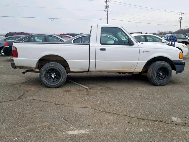 1FTYR10U14PA90449 - 2004 FORD RANGER WHITE photo 6