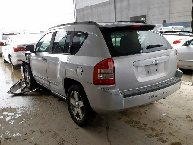 1J4NT4FB1AD549336 - 2010 JEEP COMPASS SP ვერცხლისფერი ფოტო 3