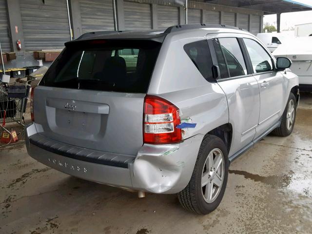 1J4NT4FB1AD549336 - 2010 JEEP COMPASS SP SILVER photo 4