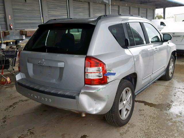 1J4NT4FB1AD549336 - 2010 JEEP COMPASS SP ვერცხლისფერი ფოტო 4