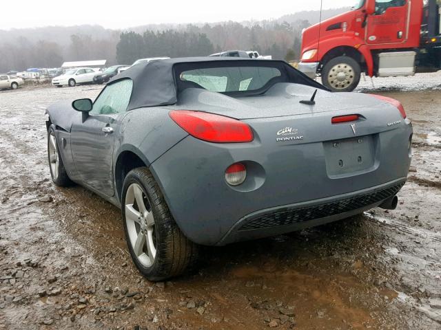 1G2MB35B98Y107668 - 2008 PONTIAC SOLSTICE GRAY photo 3