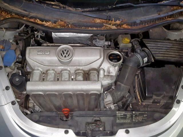 3VWPG31C27M511461 - 2007 VOLKSWAGEN NEW BEETLE Silber Foto 7