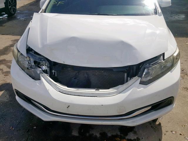 2HGFB2F65DH547957 - 2013 HONDA CIVIC HF WHITE photo 9