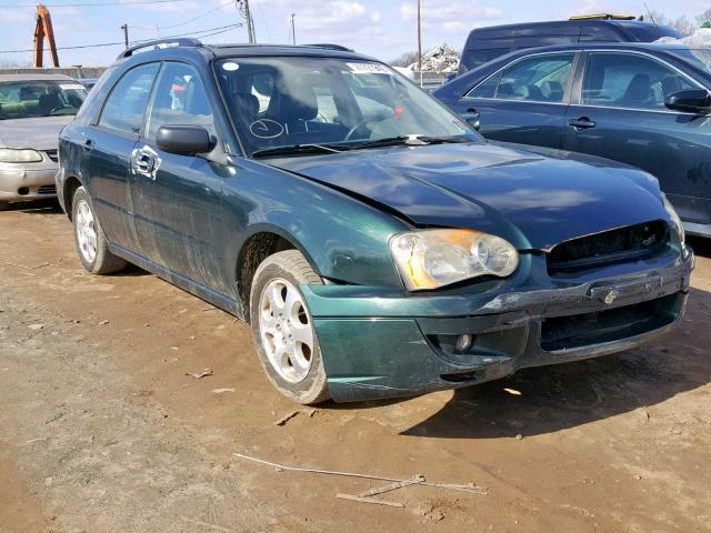 JF1GG65584G818340 - 2004 SUBARU IMPREZA TS GREEN photo 1