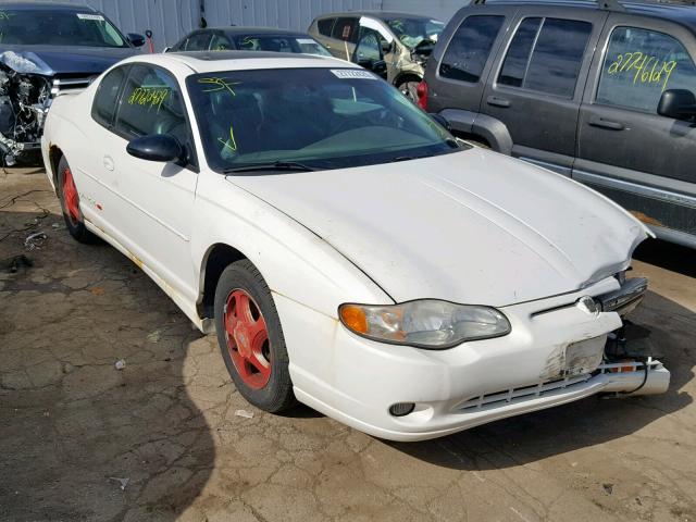 2G1WX15K919139517 - 2001 CHEVROLET MONTE CARL WHITE photo 1