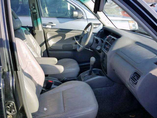 2CNBJ634X26947432 - 2002 CHEVROLET TRACKER LT BLACK photo 5