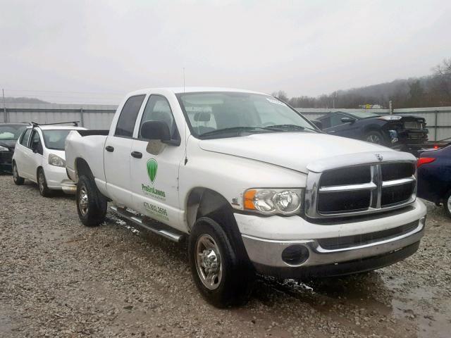 3D7KS28C15G753056 - 2005 DODGE RAM 2500 S თეთრი ფოტო 1