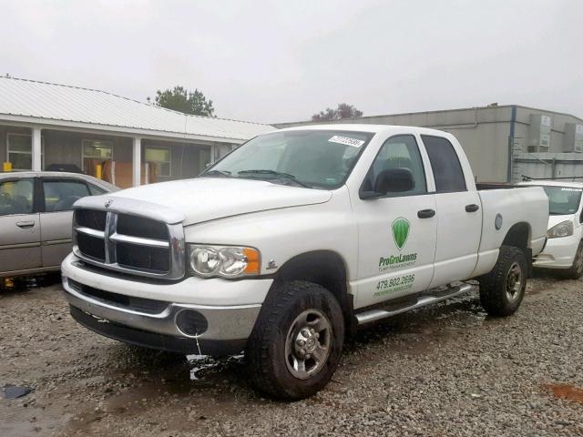3D7KS28C15G753056 - 2005 DODGE RAM 2500 S თეთრი ფოტო 2