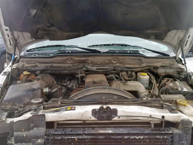 3D7KS28C15G753056 - 2005 DODGE RAM 2500 S თეთრი ფოტო 7