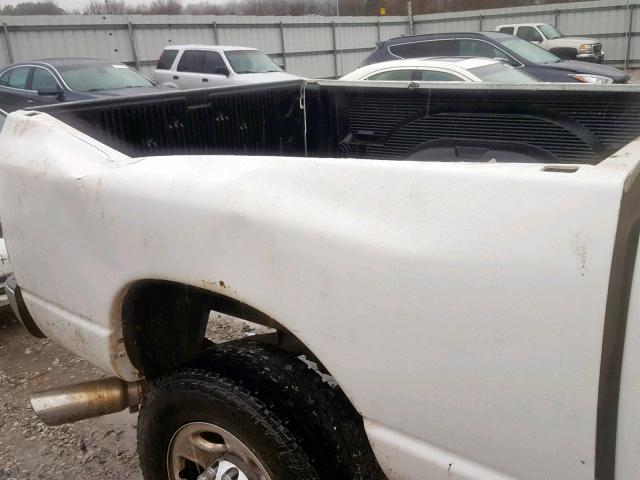 3D7KS28C15G753056 - 2005 DODGE RAM 2500 S თეთრი ფოტო 9