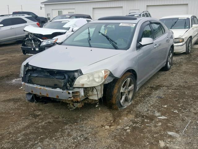 1G1ZC5E13BF227995 - 2011 CHEVROLET MALIBU 1LT 银色 照片 2