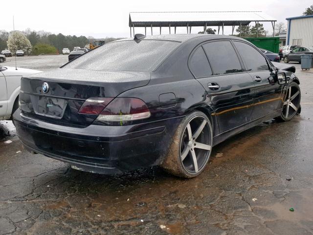 WBAHN83517DT75258 - 2007 BMW 750 BLACK photo 4