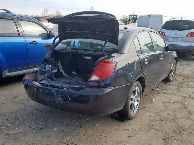 1G8AL54F85Z134095 - 2005 SATURN ION LEVEL BLACK photo 4