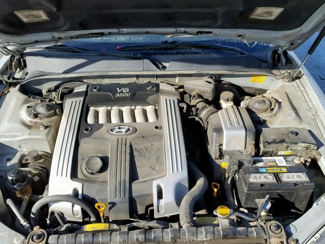 KMHFU45E63A265350 - 2003 HYUNDAI XG 350 SILVER photo 7