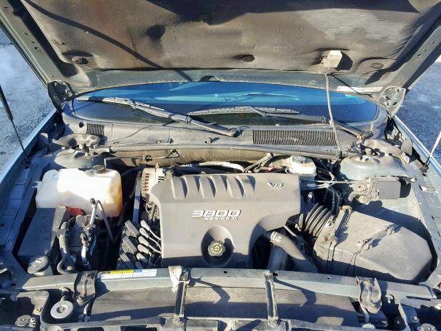 1G4HP54K11U298118 - 2001 BUICK LESABRE CU BLUE photo 7