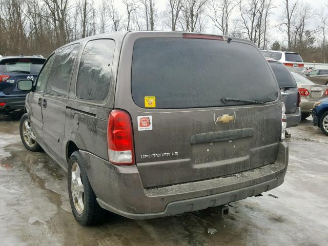 1GNDV23128D203082 - 2008 CHEVROLET UPLANDER L 棕色 照片 3