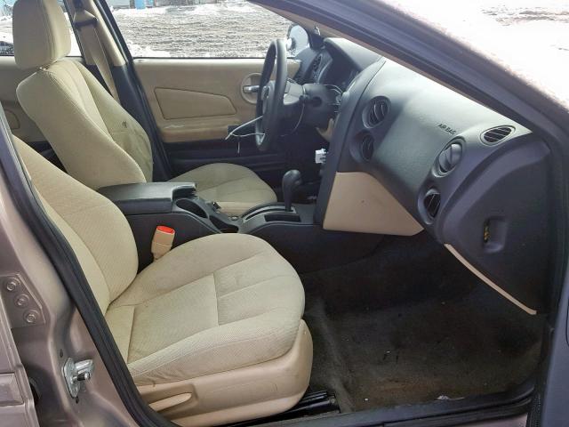 2G2WP552361311971 - 2006 PONTIAC GRAND PRIX TAN photo 5