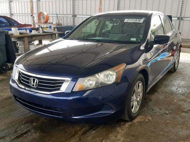 JHMCP26428C058344 - 2008 HONDA ACCORD LXP BLUE photo 2