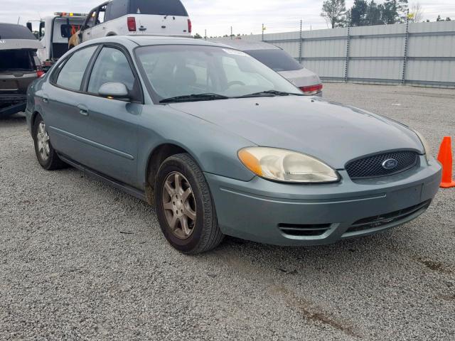 1FAFP56U45A306655 - 2005 FORD TAURUS SEL GREEN photo 1