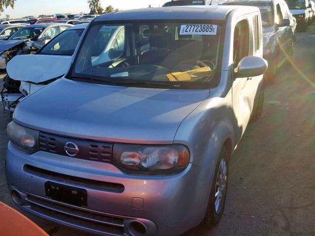 JN8AZ2KR5AT155892 - 2010 NISSAN CUBE BASE SILVER photo 2