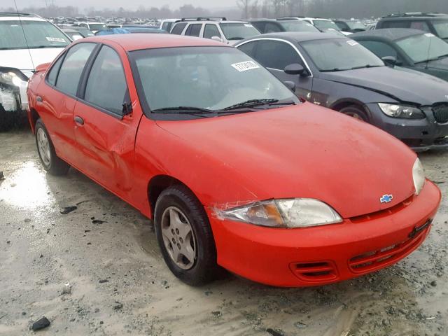 1G1JC524117323676 - 2001 CHEVROLET CAVALIER B RED photo 1