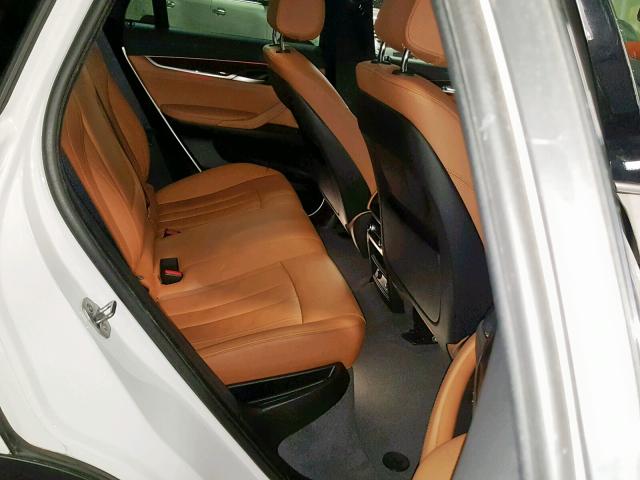 5UXKU2C32H0U28628 - 2017 BMW X6 XDRIVE3 WHITE photo 6