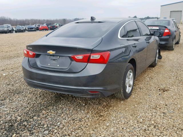 1G1ZB5ST5JF172277 - 2018 CHEVROLET MALIBU LS GRAY photo 4