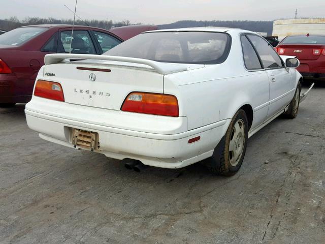 JH4KA8278RC001549 - 1994 ACURA LEGEND LS WHITE photo 4