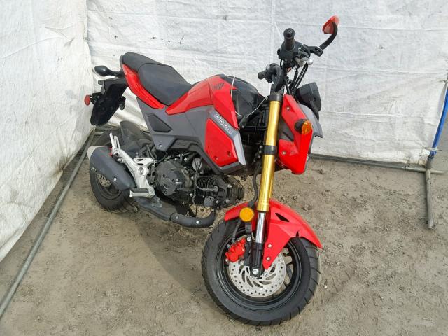 MLHJC7511J5006137 - 2018 HONDA GROM RED photo 1