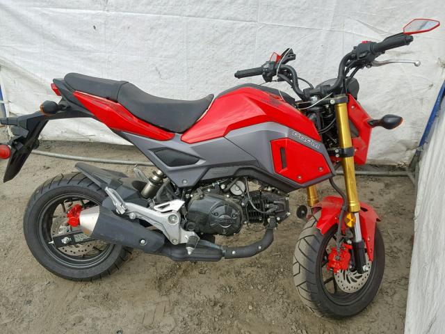 MLHJC7511J5006137 - 2018 HONDA GROM RED photo 10