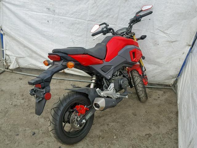 MLHJC7511J5006137 - 2018 HONDA GROM RED photo 4