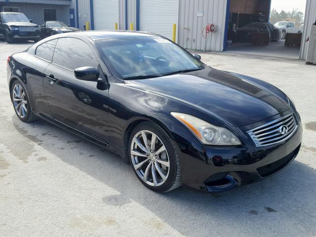 JN1CV6EK8AM102672 - 2010 INFINITI G37 BASE BLACK photo 1