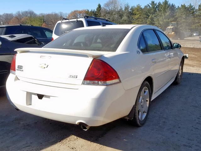 2G1WD57C691111951 - 2009 CHEVROLET IMPALA SS WHITE photo 4