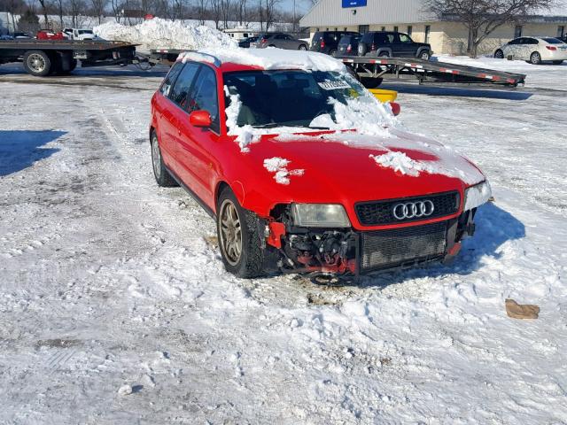 WAUGD28D5WA176516 - 1998 AUDI A4 2.8 AVA RED photo 1