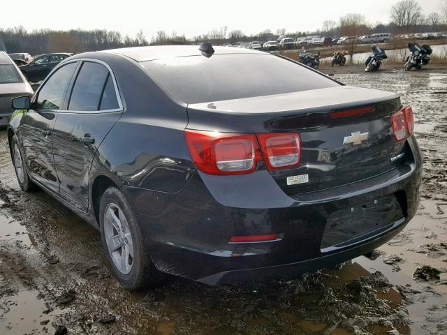 1G11C5SAXDF207909 - 2013 CHEVROLET MALIBU 1LT BLACK photo 3
