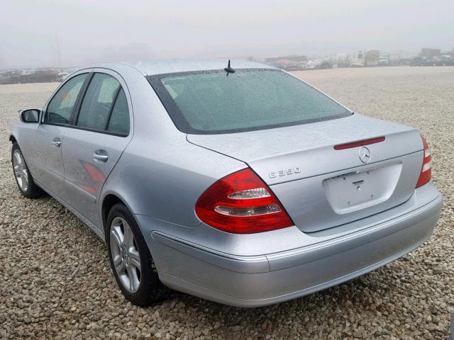 WDBUF56J86A940920 - 2006 MERCEDES-BENZ E 350 SILVER photo 3