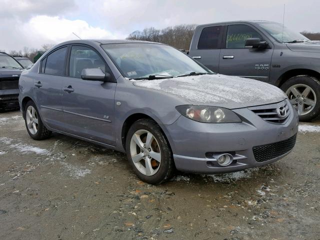 JM1BK323651348396 - 2005 MAZDA 3 S GRAY photo 1