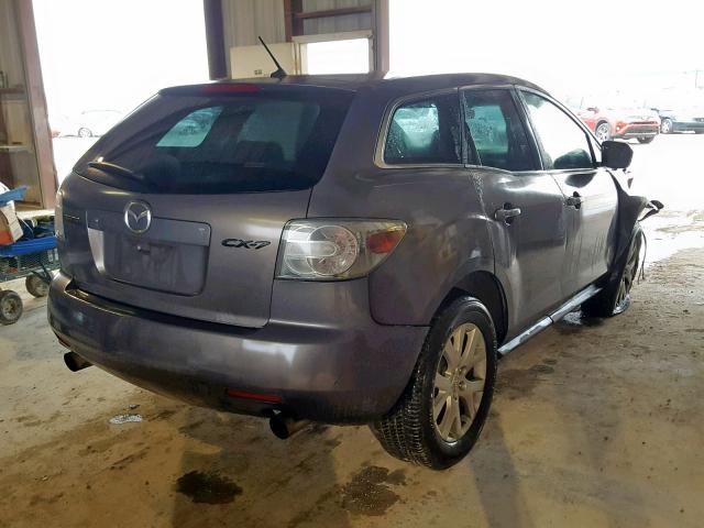 JM3ER293190237380 - 2009 MAZDA CX-7 GRAY photo 4