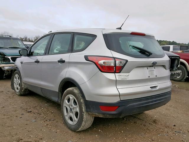 1FMCU0F7XHUE34903 - 2017 FORD ESCAPE S SILVER photo 3