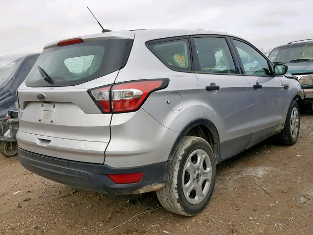 1FMCU0F7XHUE34903 - 2017 FORD ESCAPE S SILVER photo 4