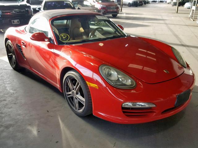 WP0CA29849U710149 - 2009 PORSCHE BOXSTER RED photo 1