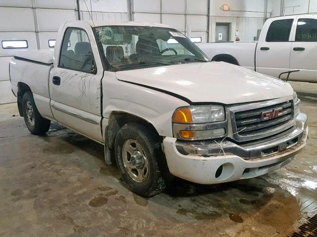 1GTEC14V64Z110593 - 2004 GMC NEW SIERRA WHITE photo 1