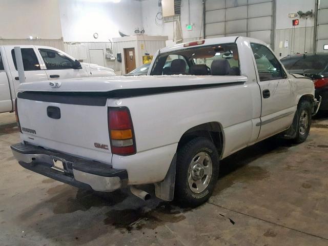 1GTEC14V64Z110593 - 2004 GMC NEW SIERRA WHITE photo 4