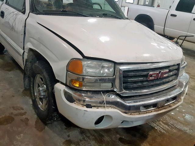 1GTEC14V64Z110593 - 2004 GMC NEW SIERRA WHITE photo 9