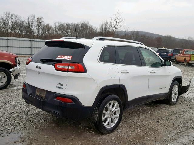 1C4PJLLB6JD511474 - 2018 JEEP CHEROKEE L WHITE photo 4