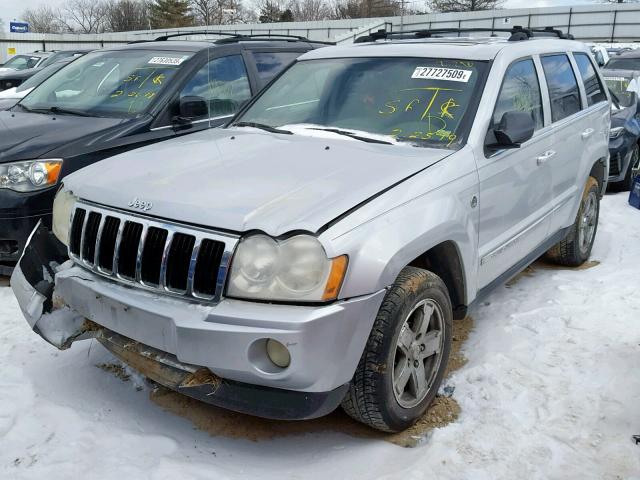 1J4HR582X5C551242 - 2005 JEEP GRAND CHER SILVER photo 2