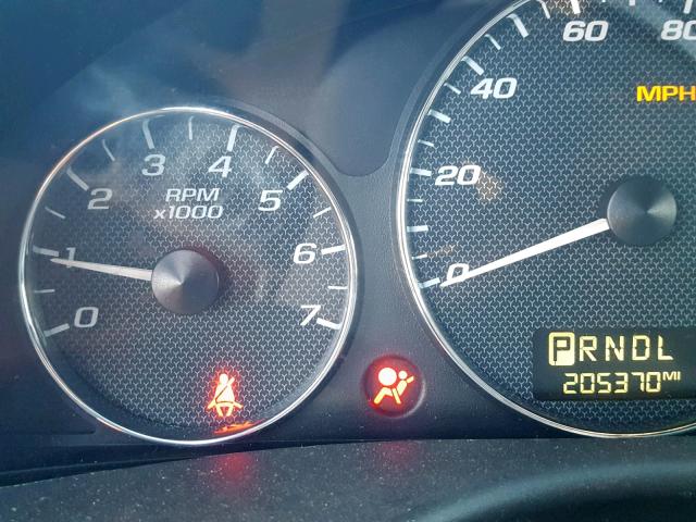 1G1ZS58F58F132020 - 2008 CHEVROLET MALIBU LS BLUE photo 8